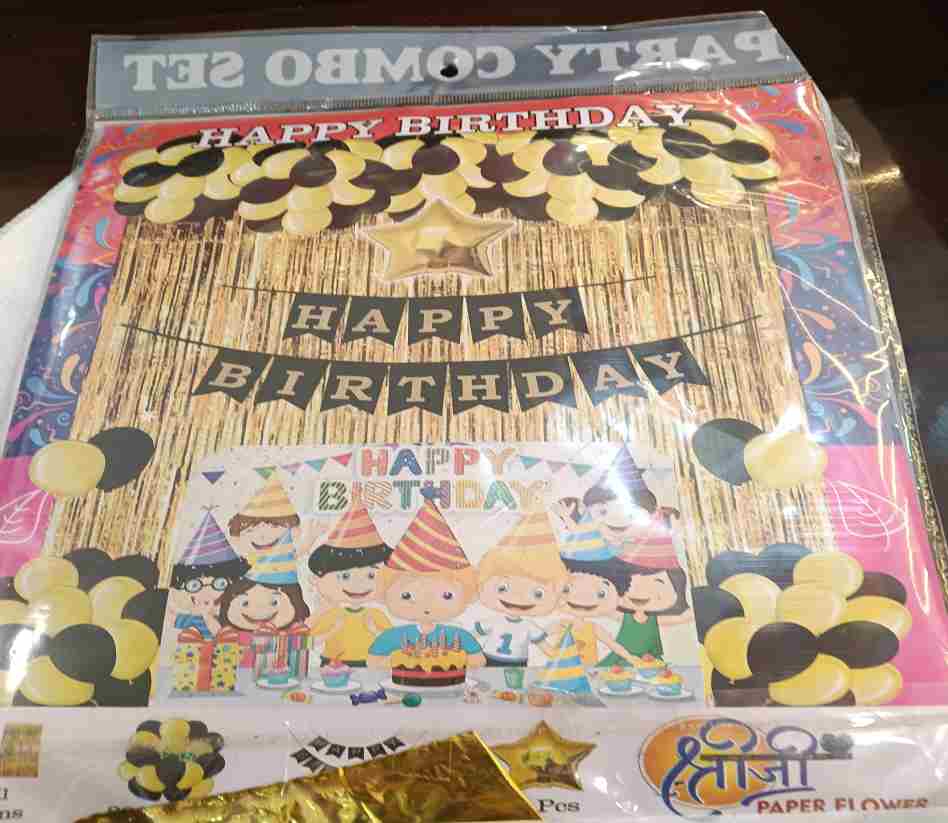 Happy birthday combo set