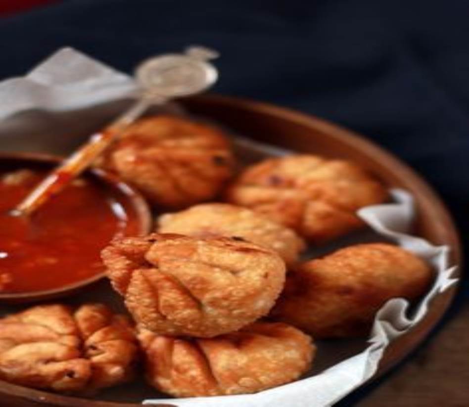 Veg  Momo Fry