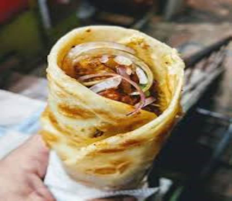Single Egg Chicken Roll