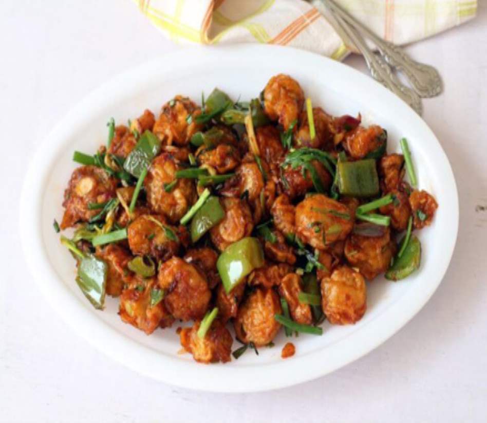  Mushroom Chilli