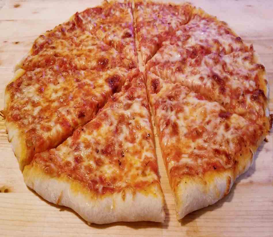 New style cheese pizza