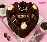 Choco chips heart