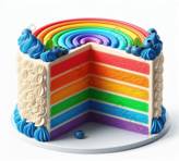 Rainbow cake