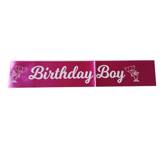 Birthday boy sash