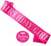Birth day girl sash